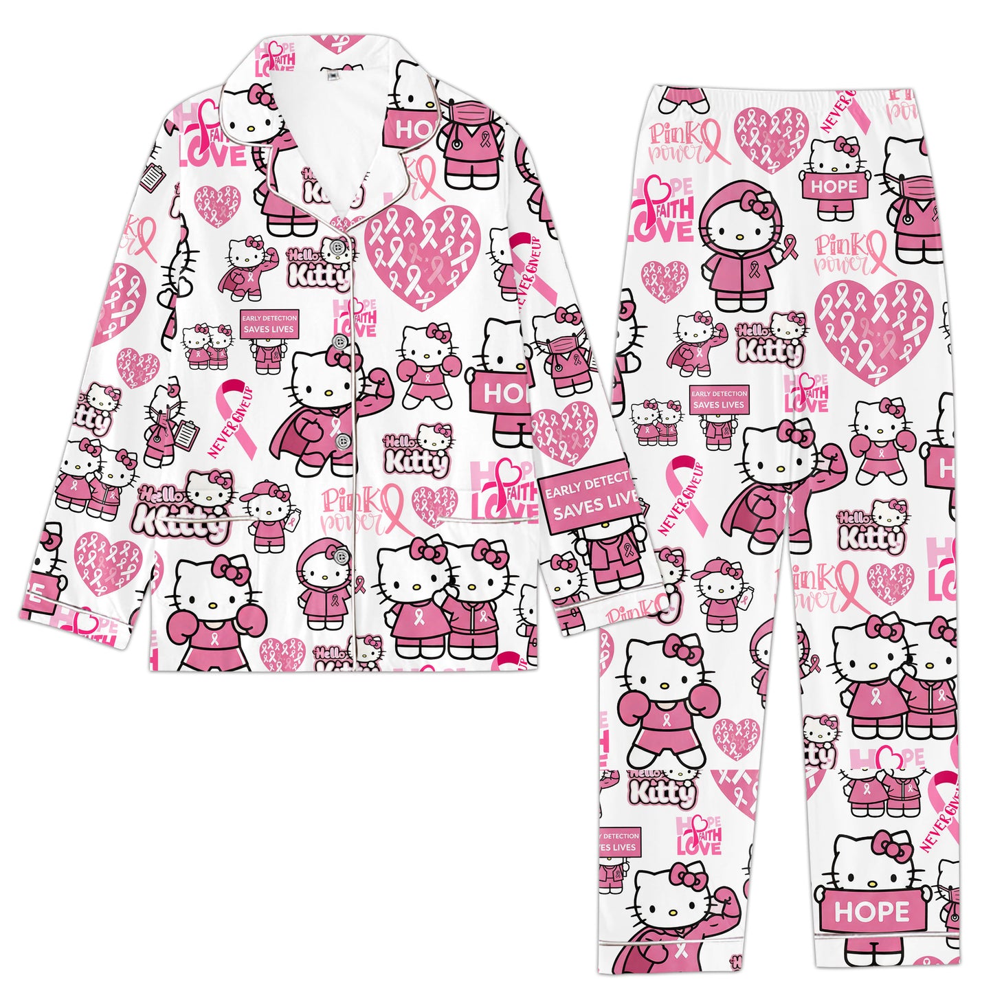 Premium HLKT Button Down Pajamas HTTT